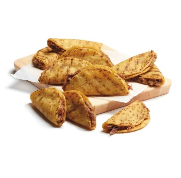 Order Beef Mini Tacos 10pc food online from 7-Eleven store, Bulverde on bringmethat.com
