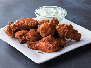 Order Chicken Wings 10 Piece  food online from Marco's store, Indian Trail on bringmethat.com