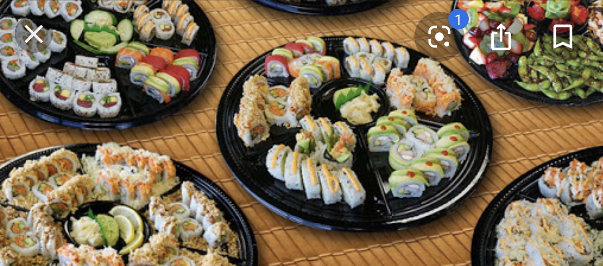 Order Party Tray Deluxe  food online from Tomo Japanese Cuisine store, Troy on bringmethat.com