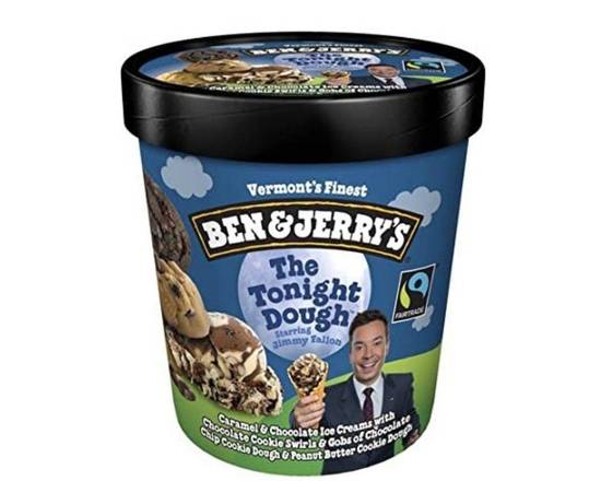Order Ben & Jerry's Pint (The Tonight Dough) food online from Balboa Tap House store, San Diego on bringmethat.com
