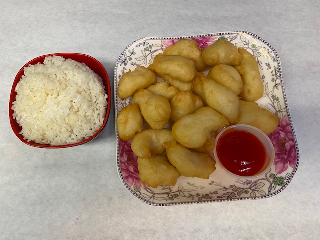 Order E1 Sweet and Sour Chicken food online from Rice King store, Toledo on bringmethat.com