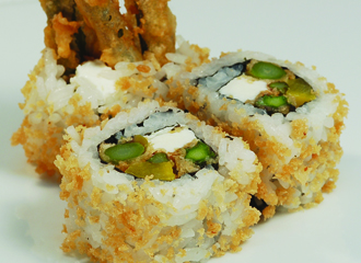 Order Asparagus Roll food online from Sushi Town store, Beaverton on bringmethat.com