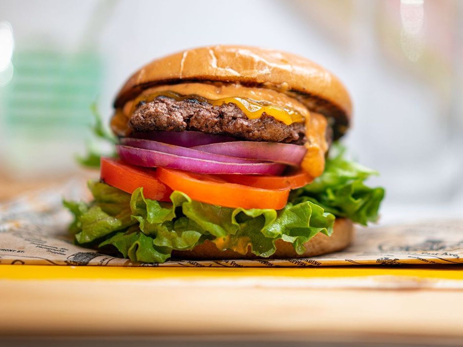 Order Signature Burger food online from Cheebo store, Culver City on bringmethat.com