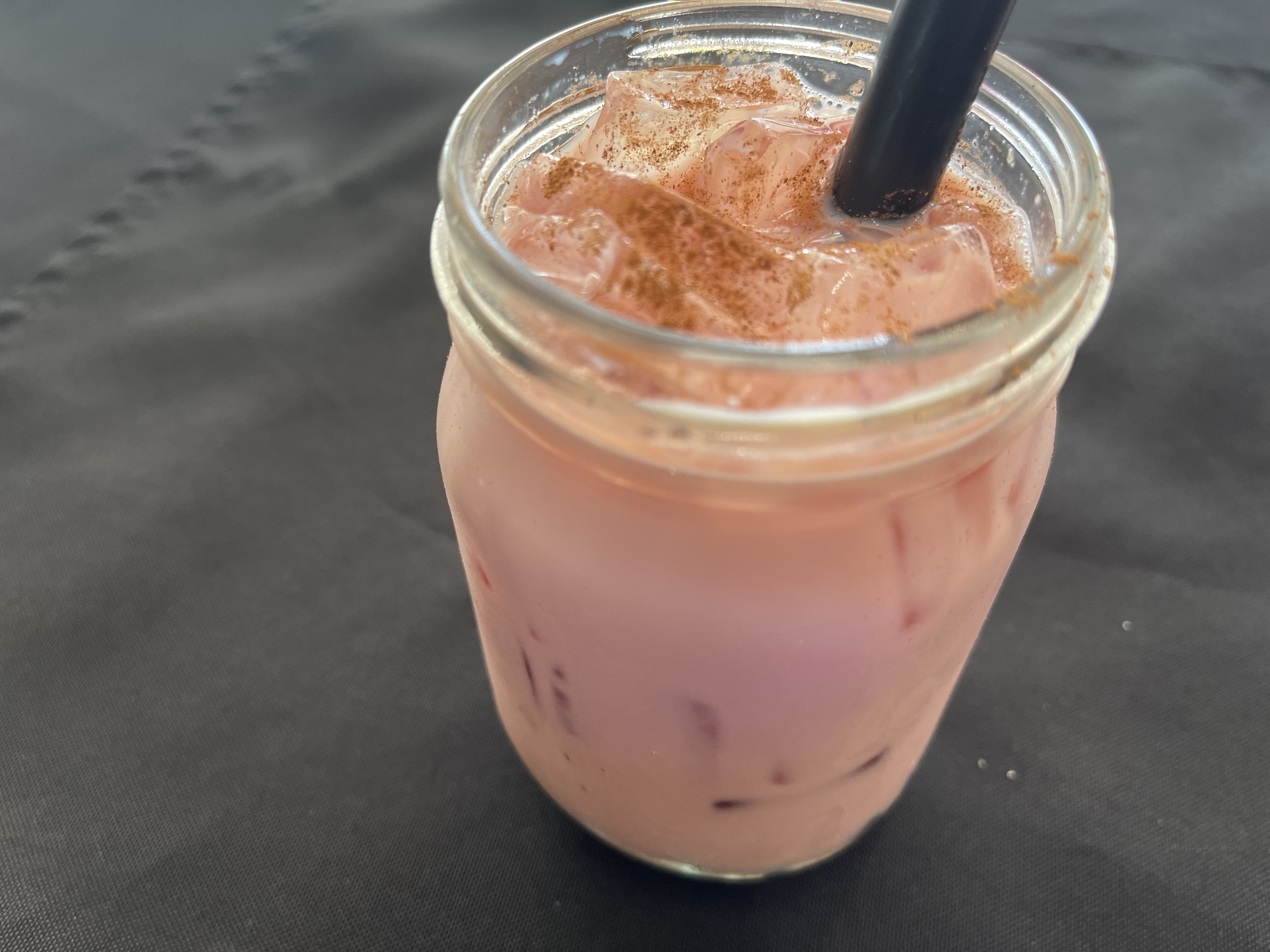 Order Kashmari Pink Iced Chai  food online from The Boco Restaurant store, Boulder on bringmethat.com