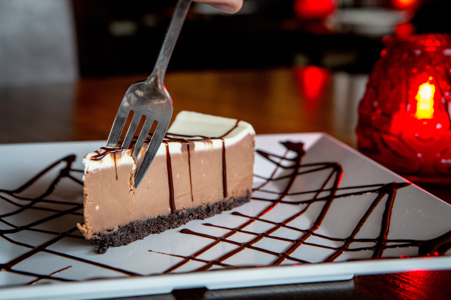 Order Chocolate Cheesecake food online from Campisi's Restaurant store, Dallas on bringmethat.com