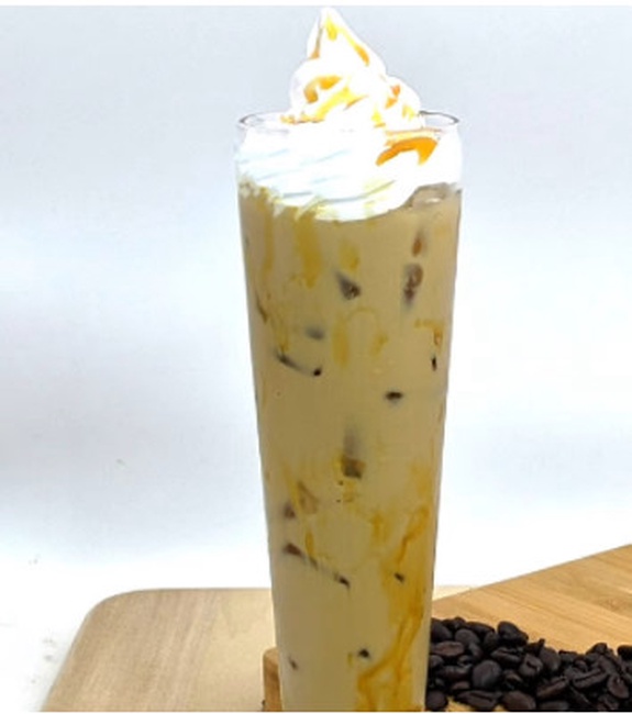 Order Iced Caramel Macchiato food online from Mimis Cafe store, Antioch on bringmethat.com