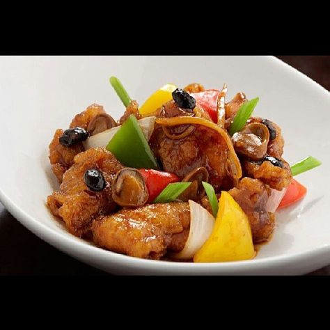 Order Fish Filets with Black Bean Sauce food online from Twin Dragon Restaurant store, Los Angeles on bringmethat.com