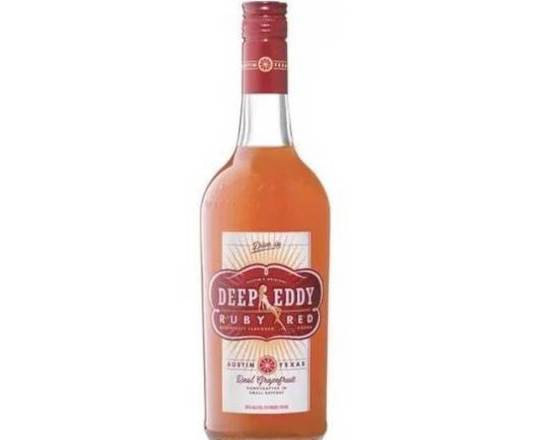 Order Deep Eddy Ruby Red, 750mL vodka (35.0% ABV) food online from Cold Spring Liquor store, Liberty Hill on bringmethat.com