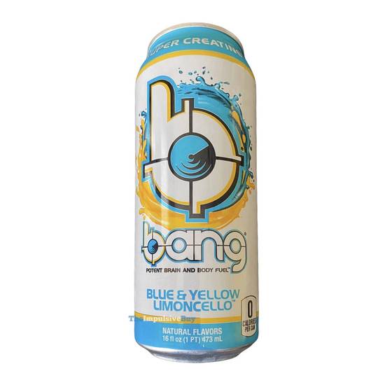 Order Bang Energy Blue & Yellow Limoncello food online from Pepack Sunoco store, Peapack on bringmethat.com