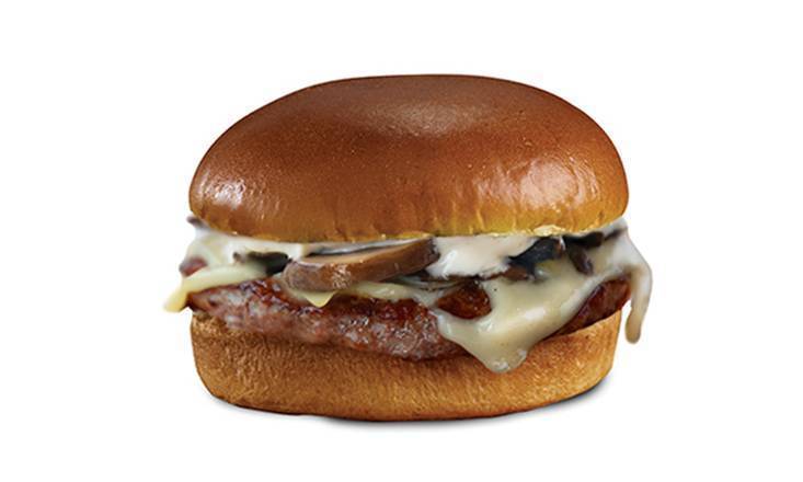 Order Mushroom and Swiss Burger food online from That Burger Joint store, Bloomington on bringmethat.com