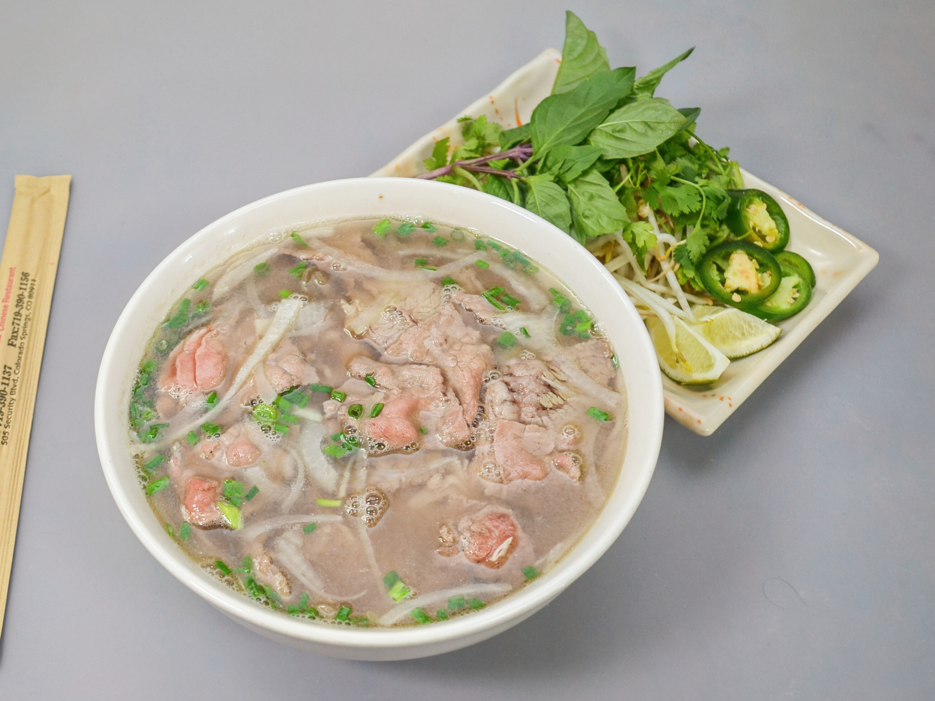 Order Small Combo Pho food online from East Dragon Chinese Restaurant store, Colorado Springs on bringmethat.com