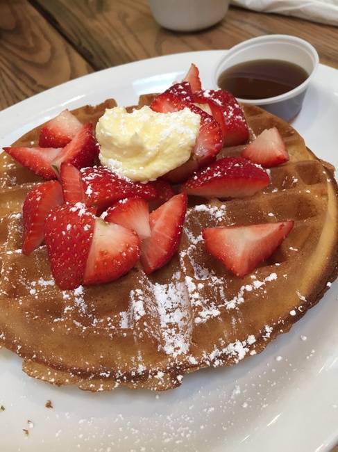 Order Waffle food online from Boulevard Cafe store, Daly City on bringmethat.com