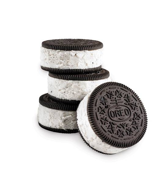 Order OREO® Ice Cream Sandwiches 4-pack – Ready for Pick Up Now food online from Cold Stone Creamery store, Roseville on bringmethat.com