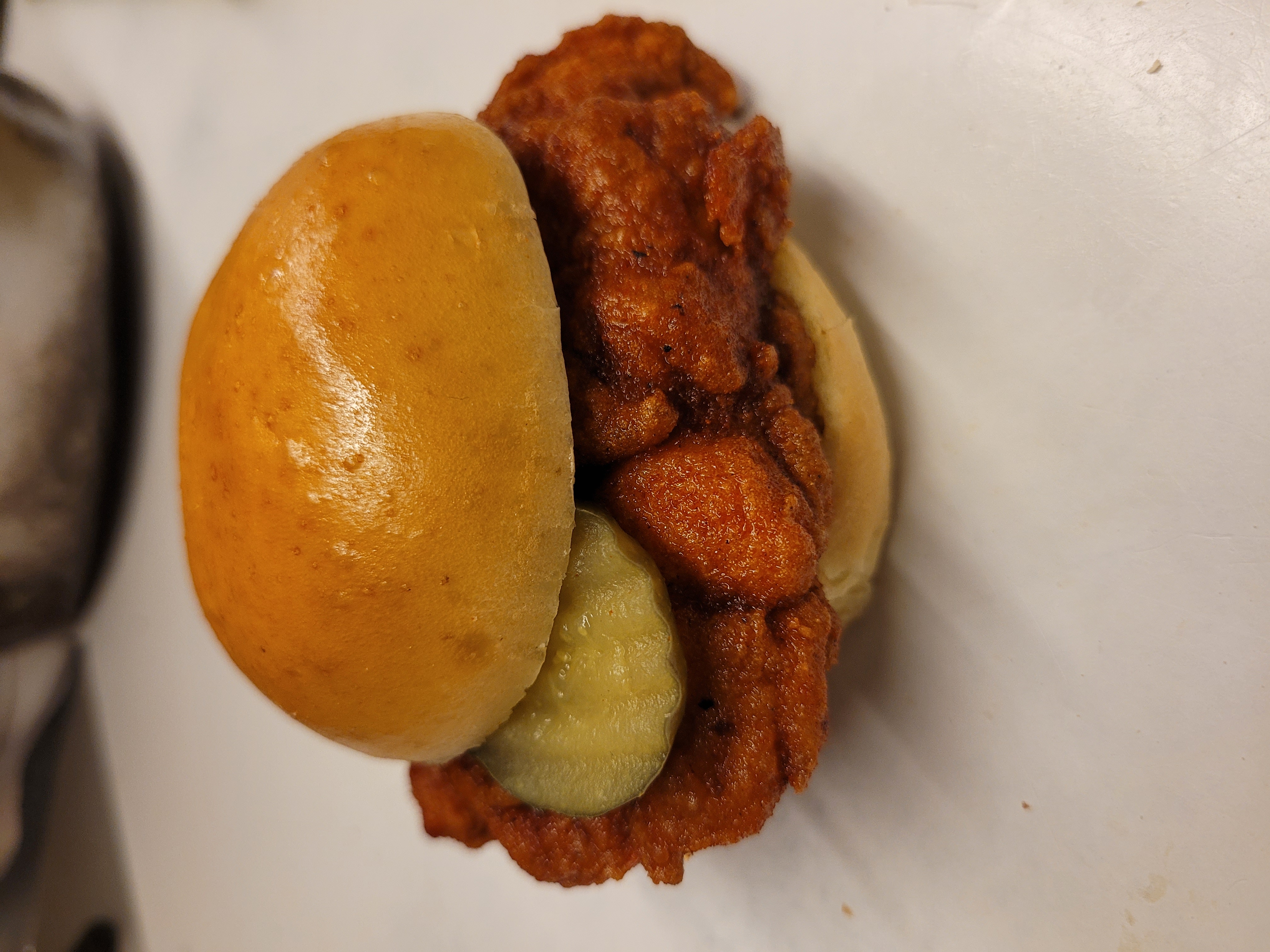 Order 3 Hot Chicken Sliders  food online from Wicked Marys Chicken store, Ann Arbor on bringmethat.com