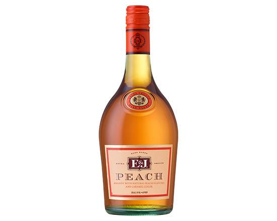 Order E&J Flavored Peach, 750mL brandy (30.0% ABV) food online from Don Liquor Store store, Poway on bringmethat.com
