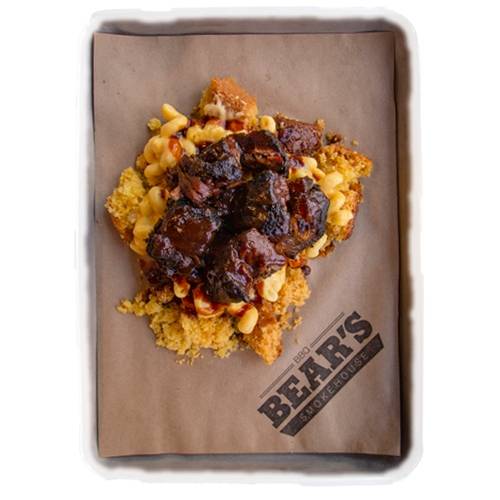 Order BEAR Attack food online from Bear's Smokehouse BBQ store, Asheville on bringmethat.com