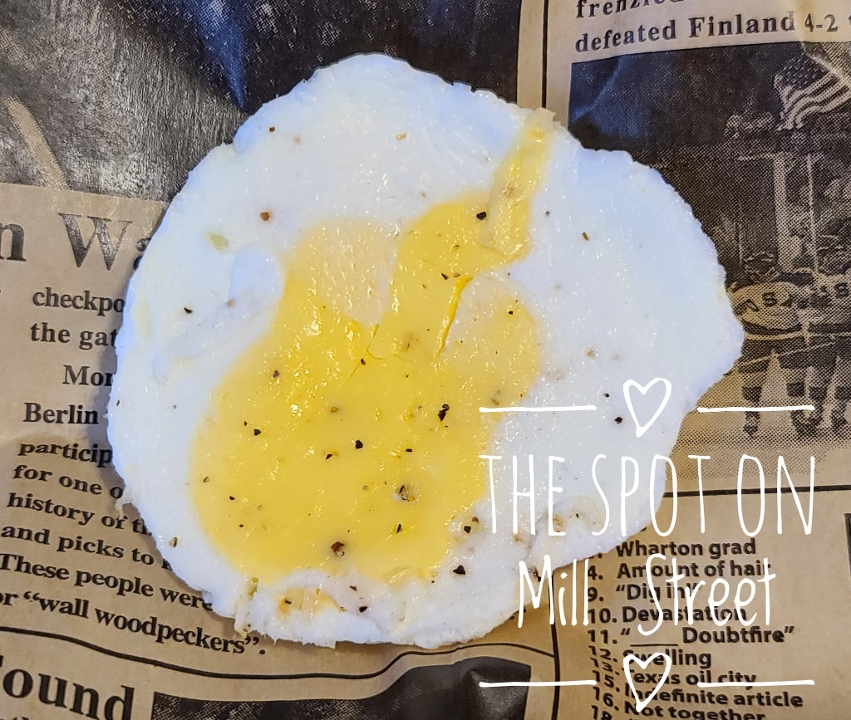 Order Egg round food online from The Spot On Mill Street store, Occoquan Historic District on bringmethat.com