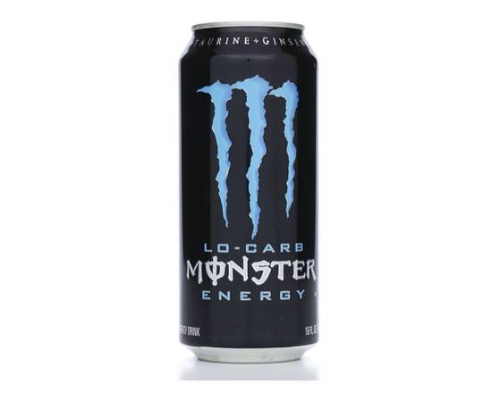 Order Monster Energy Low Carb (16 fl oz) food online from Loma Mini Market store, Long Beach on bringmethat.com