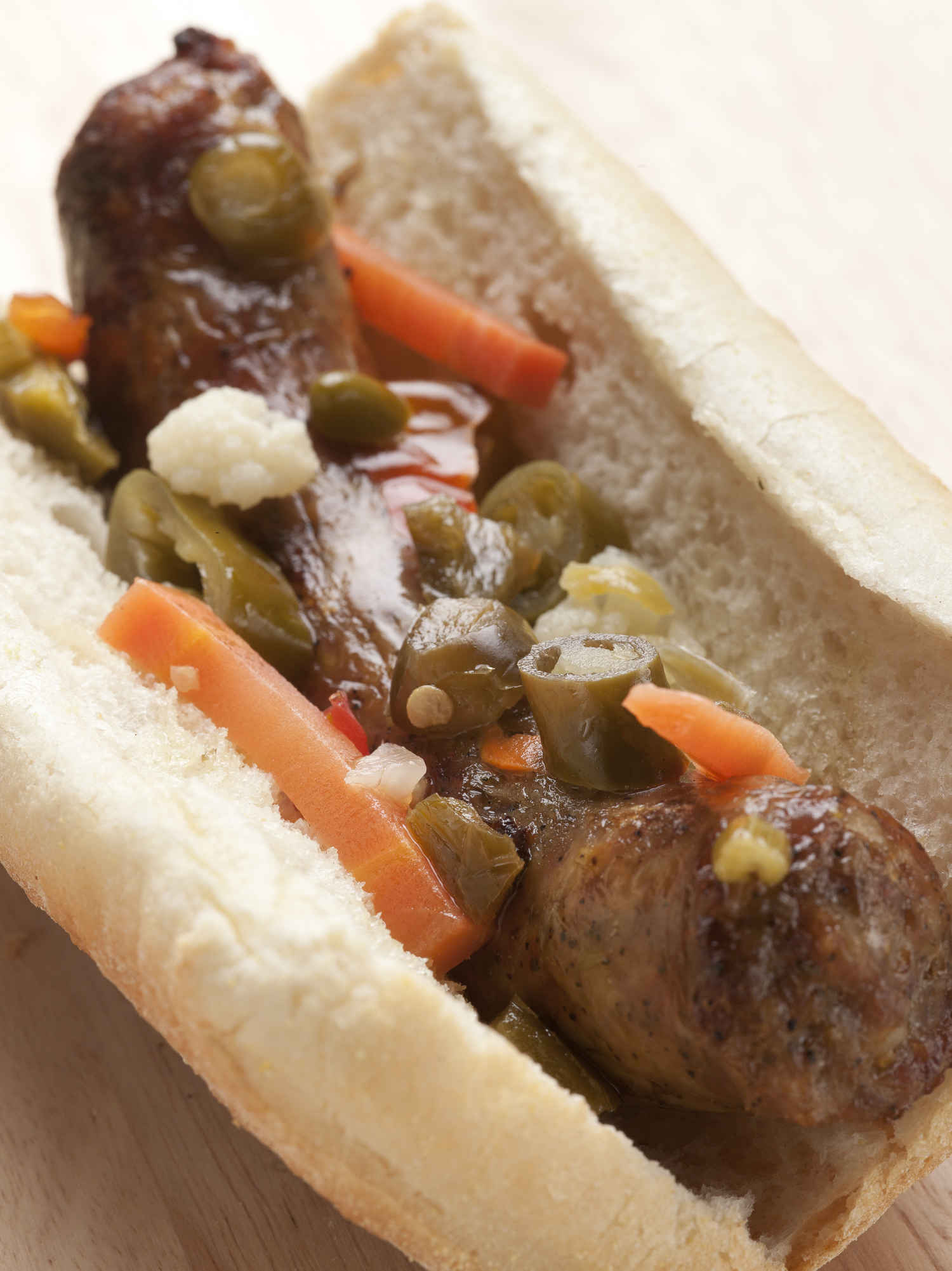 Order Italian Sausage Sandwich food online from Jimano's Pizzeria store, Englewood on bringmethat.com