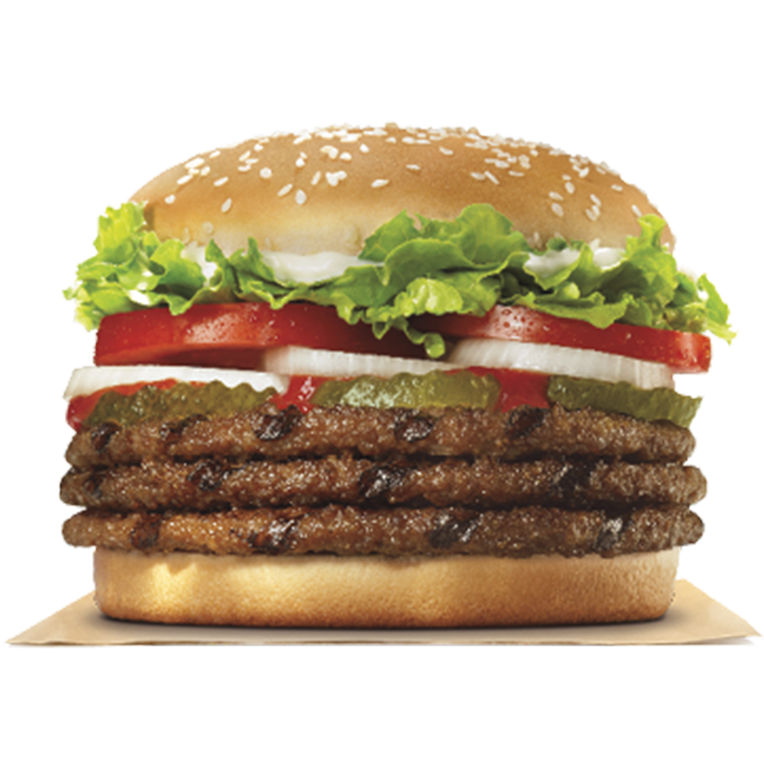 Order Triple Whopper food online from Burger King store, Holmes on bringmethat.com