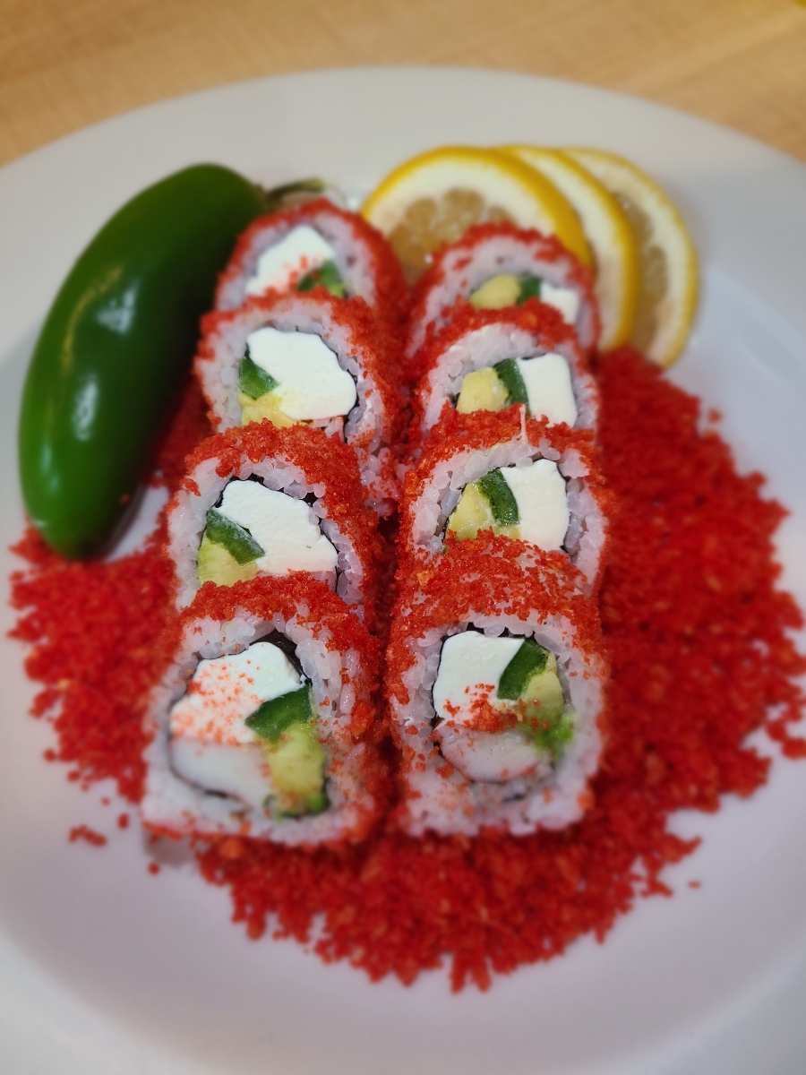Order Flamin Hot food online from Orange Roll & Sushi store, Anaheim on bringmethat.com