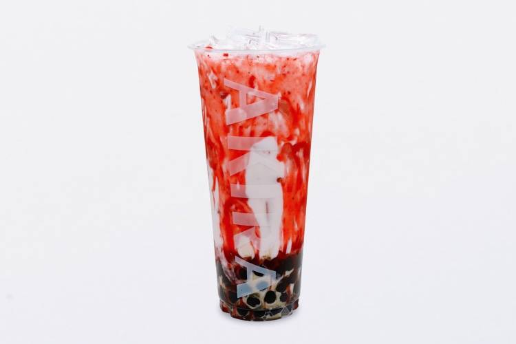 Order Strawberry milky food online from Akira Coffee & Tea store, Davis on bringmethat.com