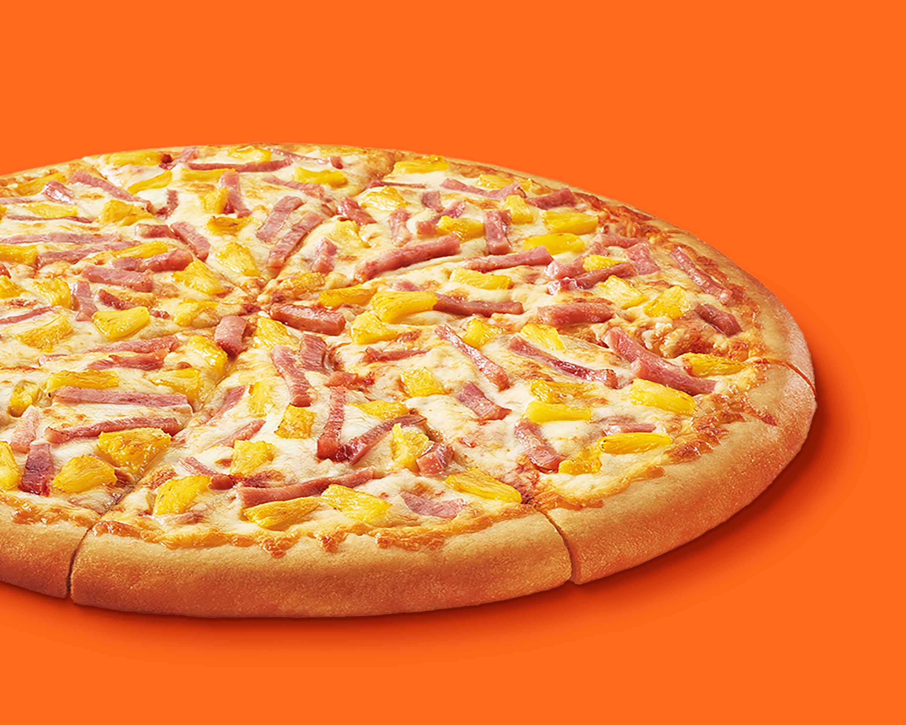 Order Hula Hawaiian Round Pizza food online from Little Caesars store, Paterson on bringmethat.com