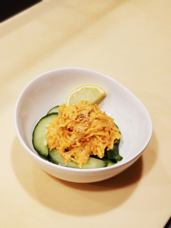 Order Spicy Crab Salad food online from Kazoku Sushi store, Troy on bringmethat.com
