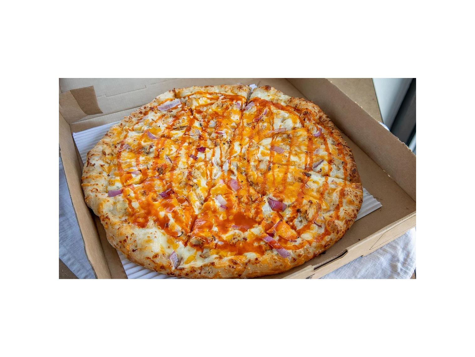 Order Buffalo Chicken (12") food online from Cousin Vinny store, Springfield on bringmethat.com