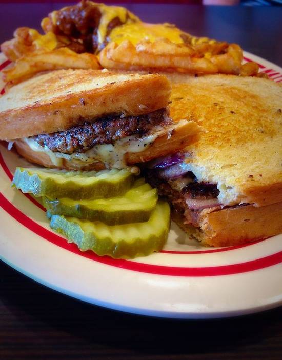Order Patty Melt food online from National Coney Island store, Grosse Pointe on bringmethat.com