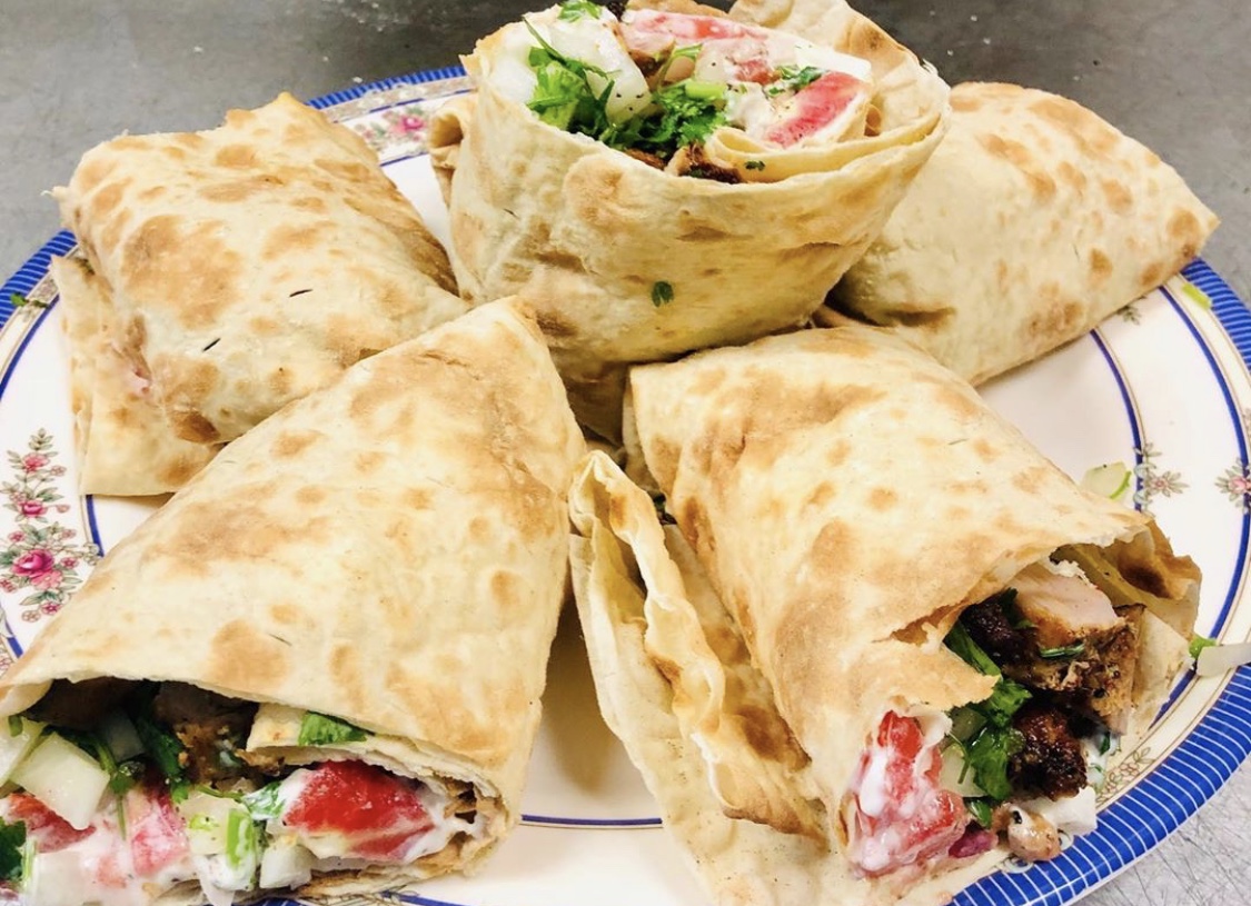 Order Beef BBQ Lavash Wrap food online from Sherman Way Grill & Pizza store, North Hollywood on bringmethat.com