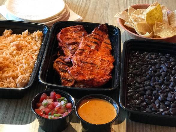 Order Pollo Asado Family Meal food online from Papalote Mexican Grill store, SF on bringmethat.com