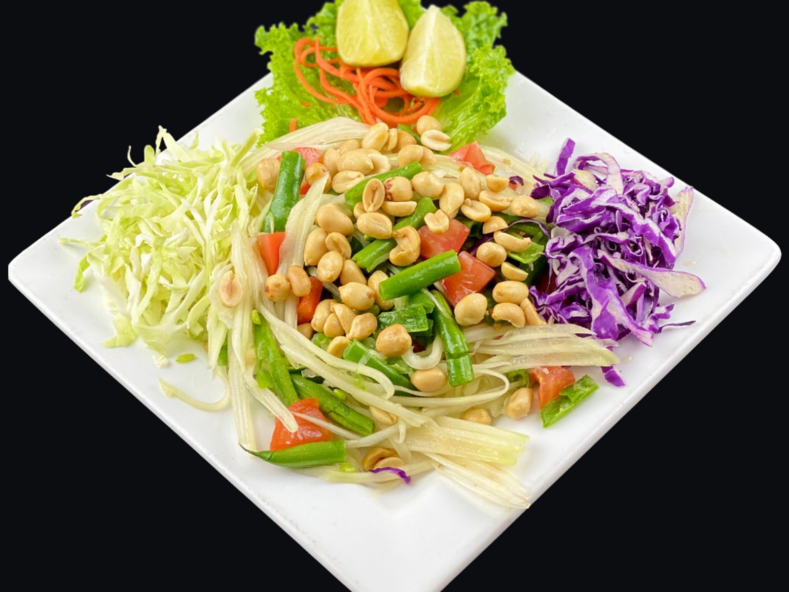 Order Papaya Salad food online from Malee's Thai Bistro on Main store, Scottsdale on bringmethat.com