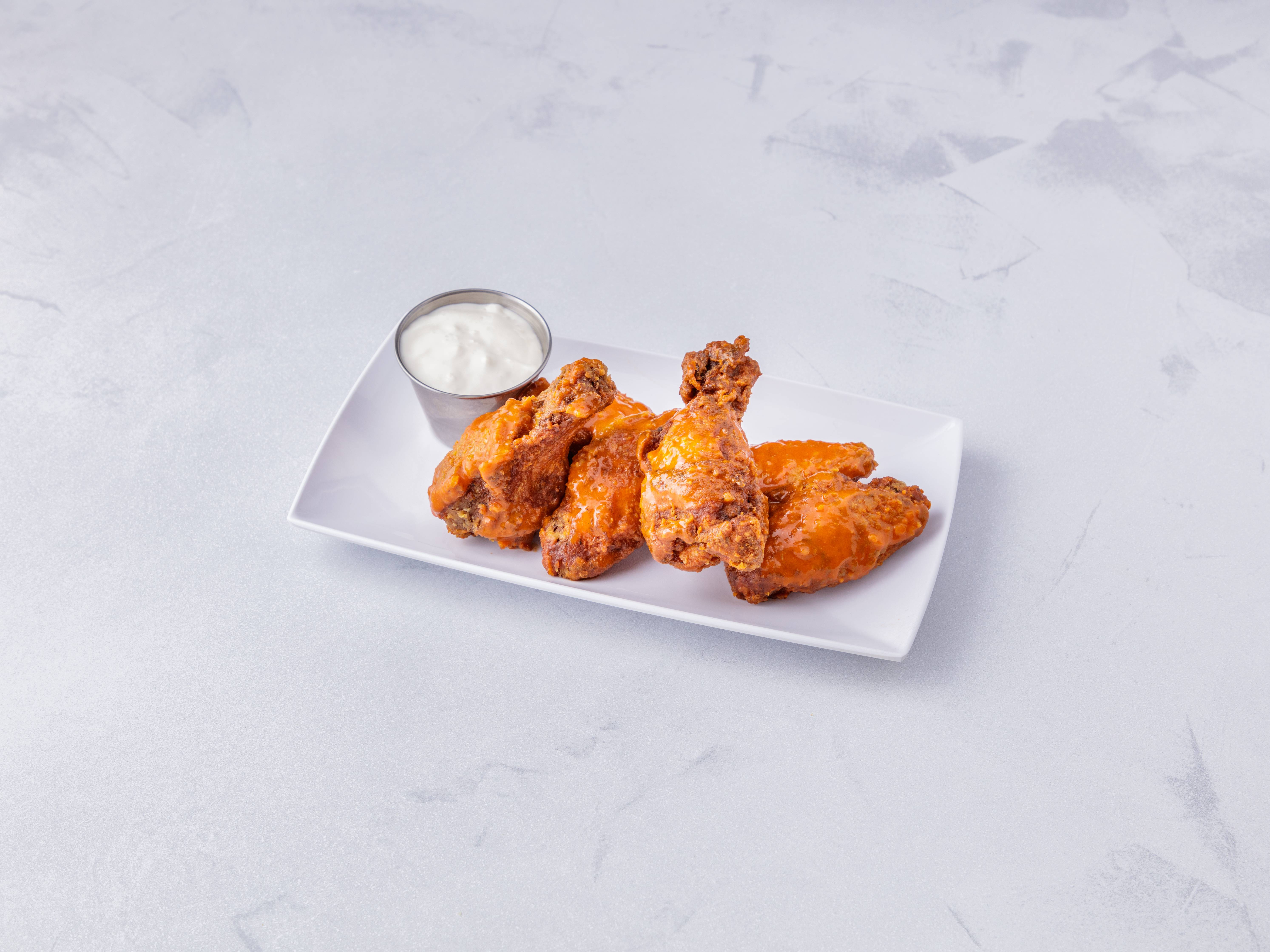 Order 6 Homemade Buffalo Wings food online from Jumbo's Pizza Coffee Shop store, New York on bringmethat.com