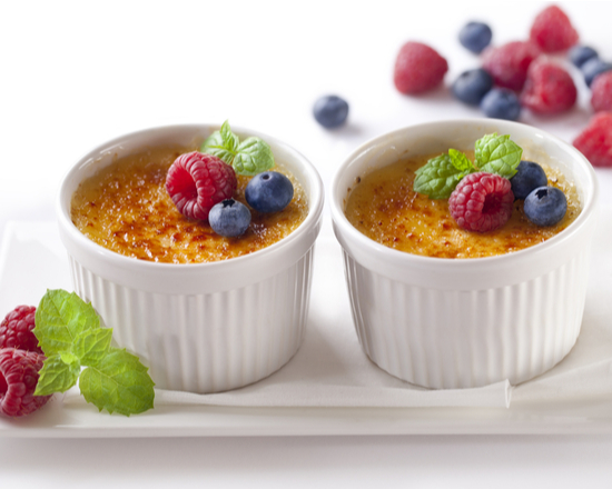Order Creme Brulee and Berries food online from The Milk Snob store, San Francisco on bringmethat.com