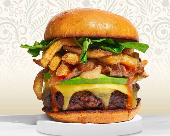 Order Bad Boy Burger food online from Vegan Prairie Burgers store, Columbus on bringmethat.com