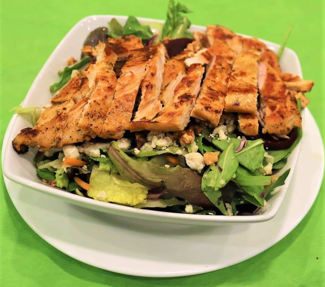 Order Grilled Chicken Caesar Salad food online from Silver Spoon Diner store, Queens on bringmethat.com