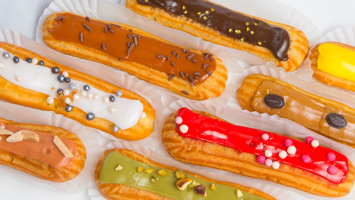 Order 3 ECLAIRS BOX  food online from Le Macaron French Pastries store, Liberty Township on bringmethat.com