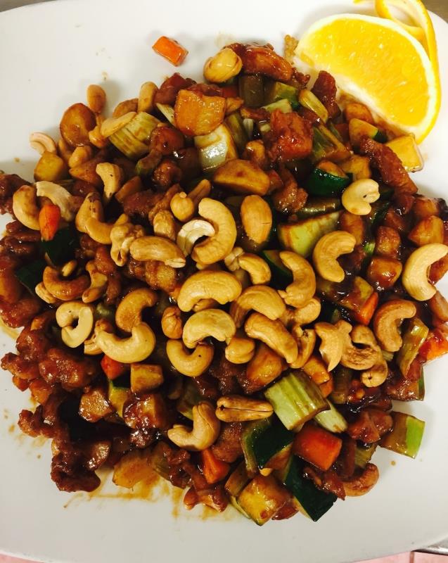 Order 12. Chicken with Cashew Nuts food online from Century Buffet store, Danbury on bringmethat.com
