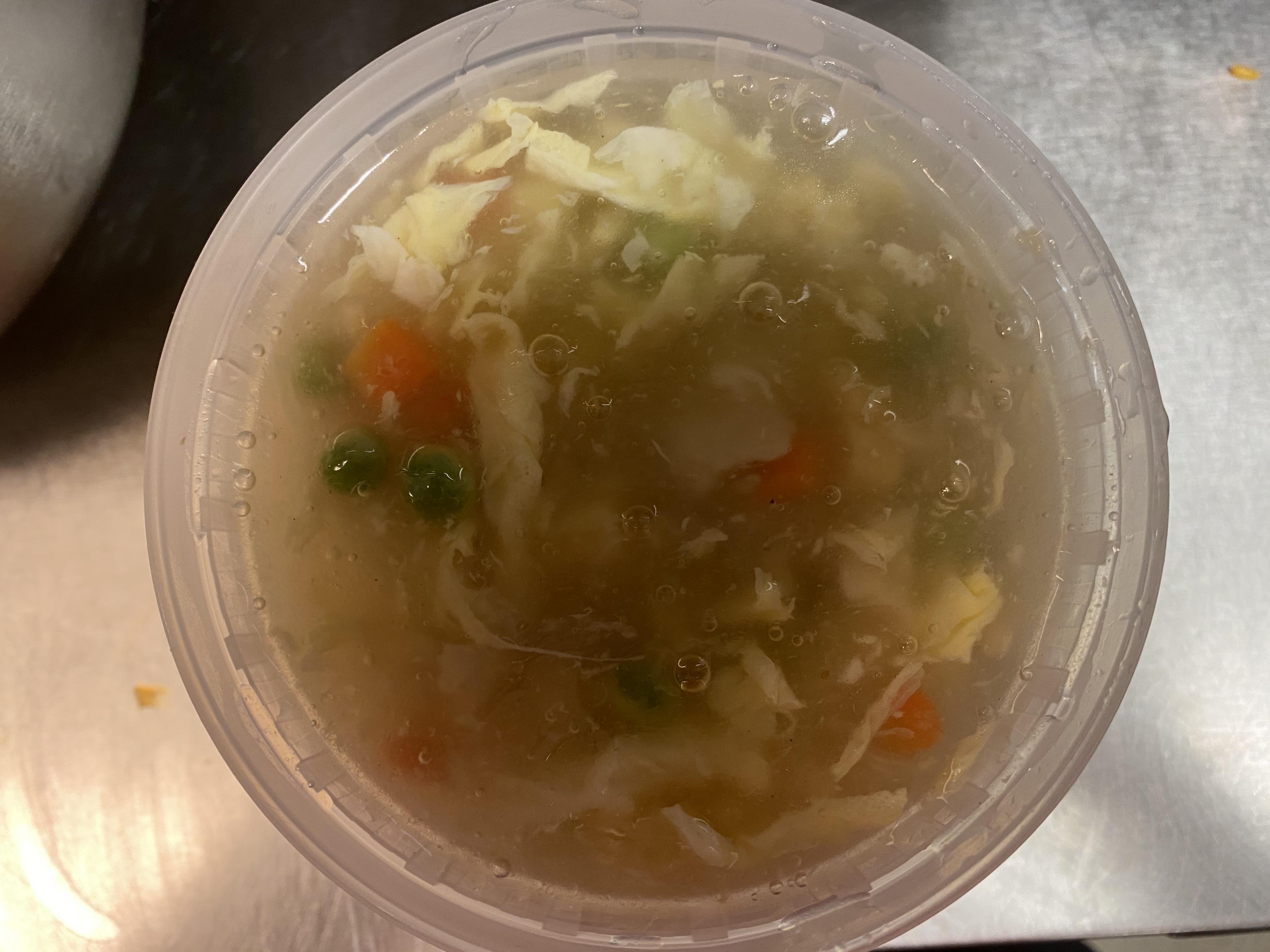 Order Large Chicken Corn Soup food online from Lucky Star - Market St. store, Wilmington on bringmethat.com