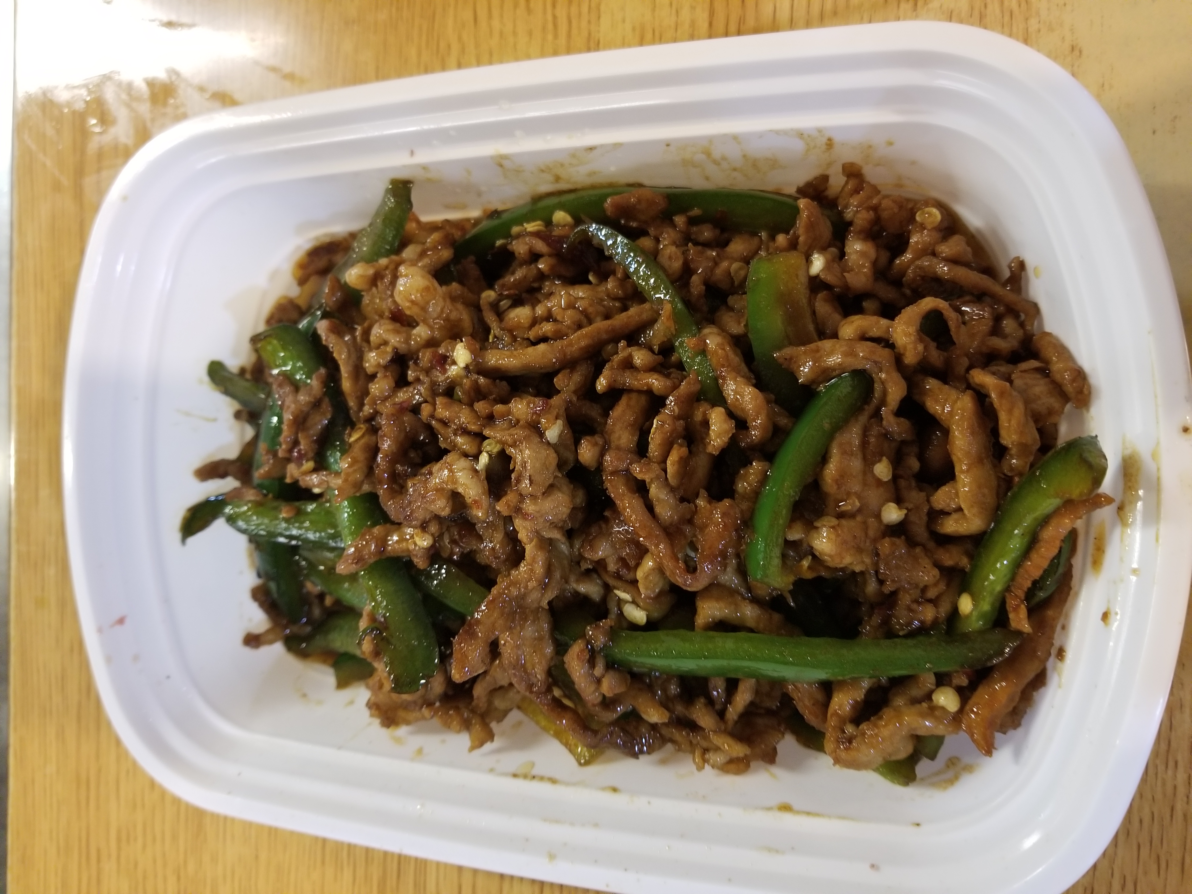 Order E7. Shredded Pork with Spicy Sauce Special food online from Joy Village store, Columbus on bringmethat.com