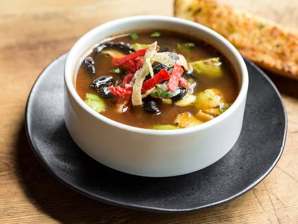 Order CHICKEN TORTILLA SOUP - Small Tortilla Soup food online from Black Walnut Cafe store, Conroe on bringmethat.com