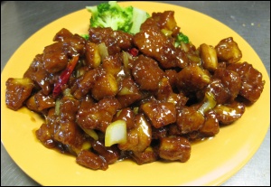 Order General Tso Chicken food online from Moon Wok store, Cedar Hill on bringmethat.com