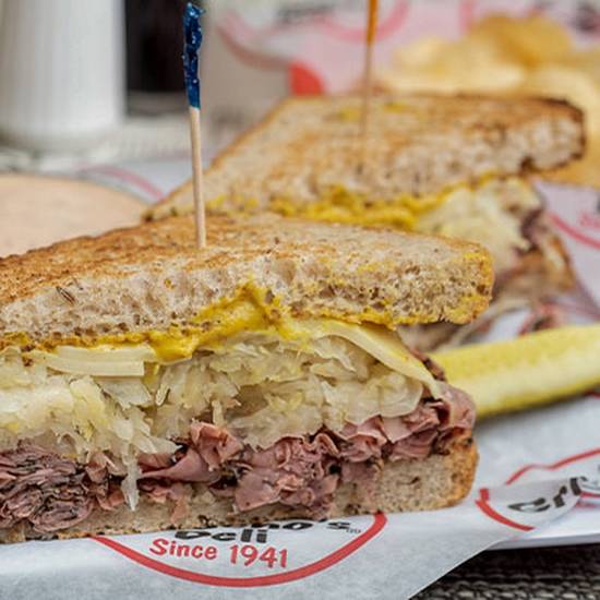 Order *Reuben Variation food online from Groucho's Del store, Columbia on bringmethat.com