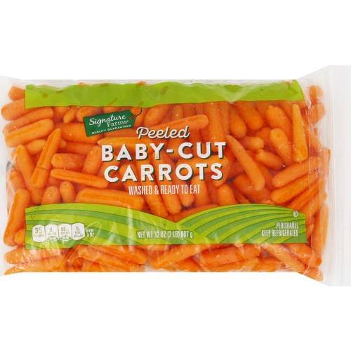 Order Signature Farms · Peeled Baby-Cut Carrots (32 oz) food online from Jewel-Osco store, Antioch on bringmethat.com