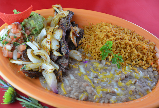 Order Carne Asada food online from Jalapenos Mexican Restaurant Eagle River store, Eagle River on bringmethat.com