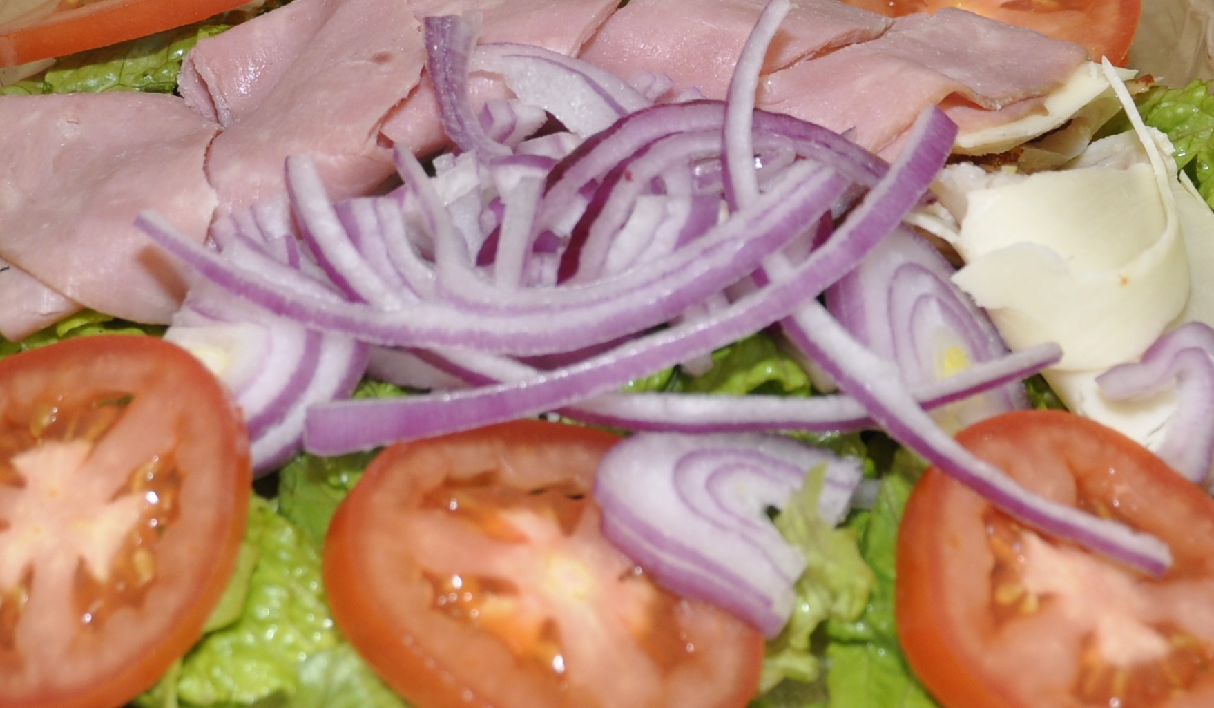 Order Chef Salad food online from Mega Pizza store, Raleigh on bringmethat.com