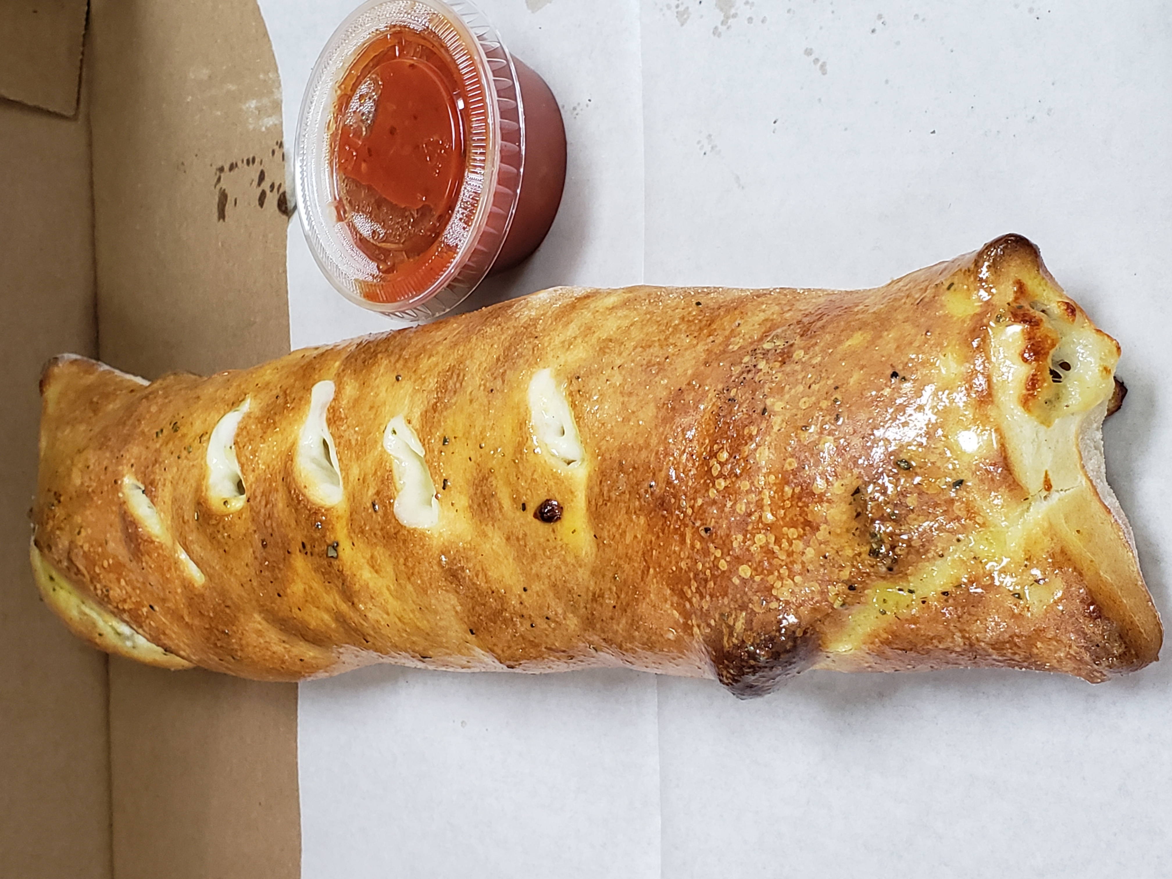 Order Chicken Stromboli food online from Illianos Pizza store, Clemmons on bringmethat.com