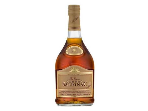 Order Salignac Cognac - 1.75L Bottle food online from Josh Wines & Liquors Inc store, New York on bringmethat.com