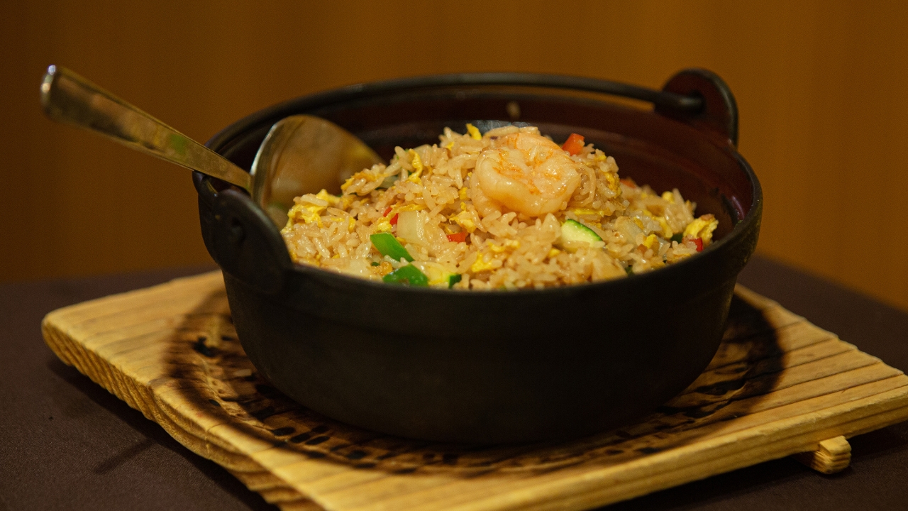 Order Malaysian Fried Rice w/Shrimp food online from MoCA Asian Bistro - Queens store, Forest Hills on bringmethat.com